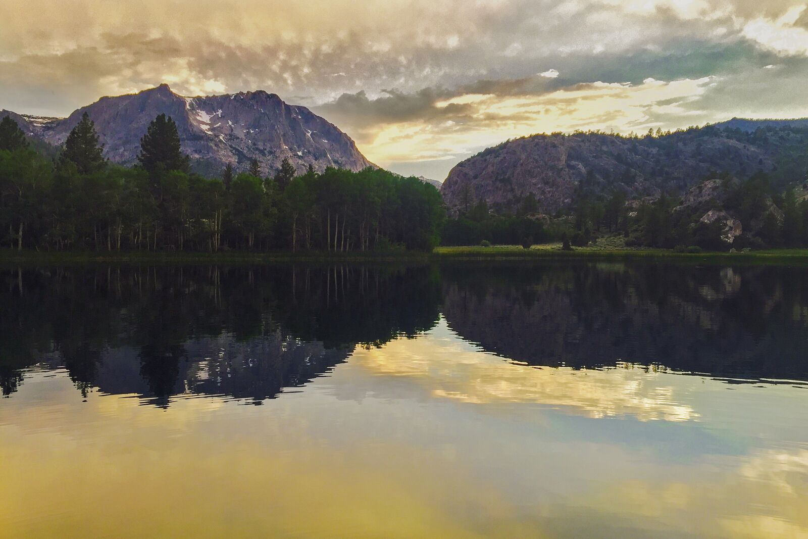iPhone 6 Plus back camera 4.15mm f/2.2 sample photo. Mountains, lake, nature photography