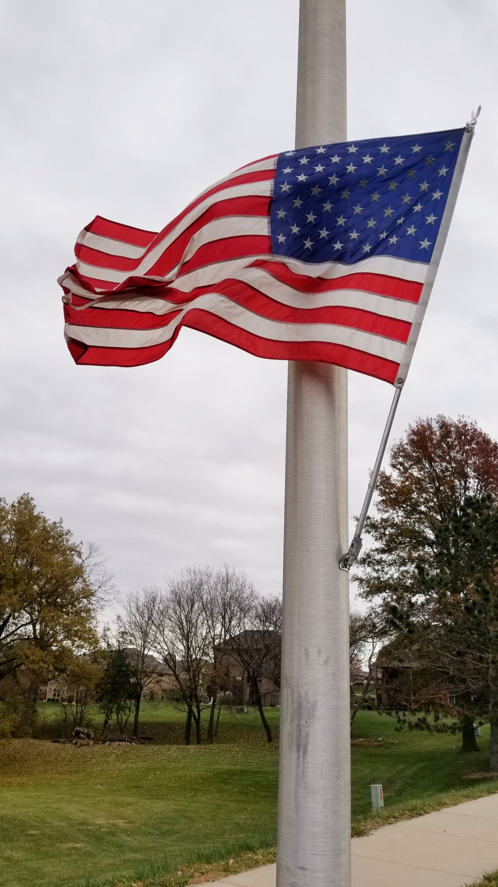 Samsung Galaxy S8 sample photo. American, field, flag photography