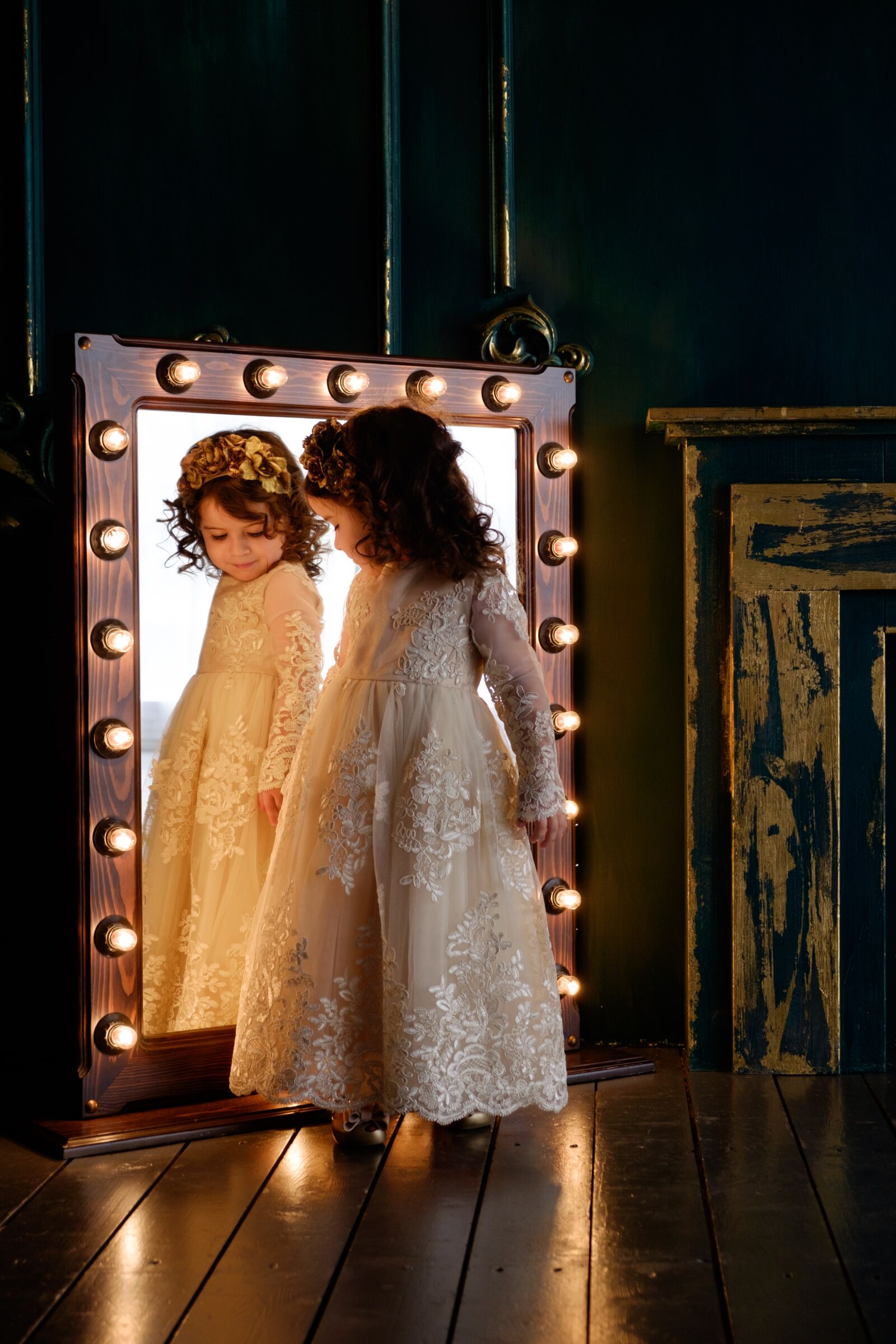 Fujifilm X-T10 sample photo. Mirror, baby, girl photography