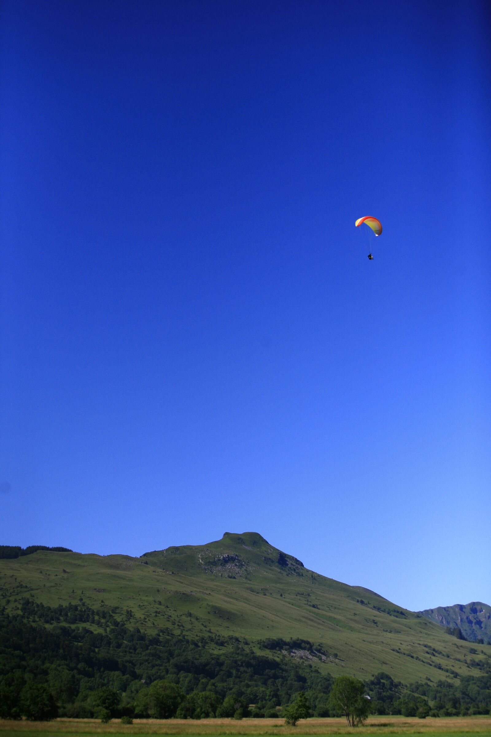 Canon EOS 5D sample photo. Paragliding, landscape, fly photography