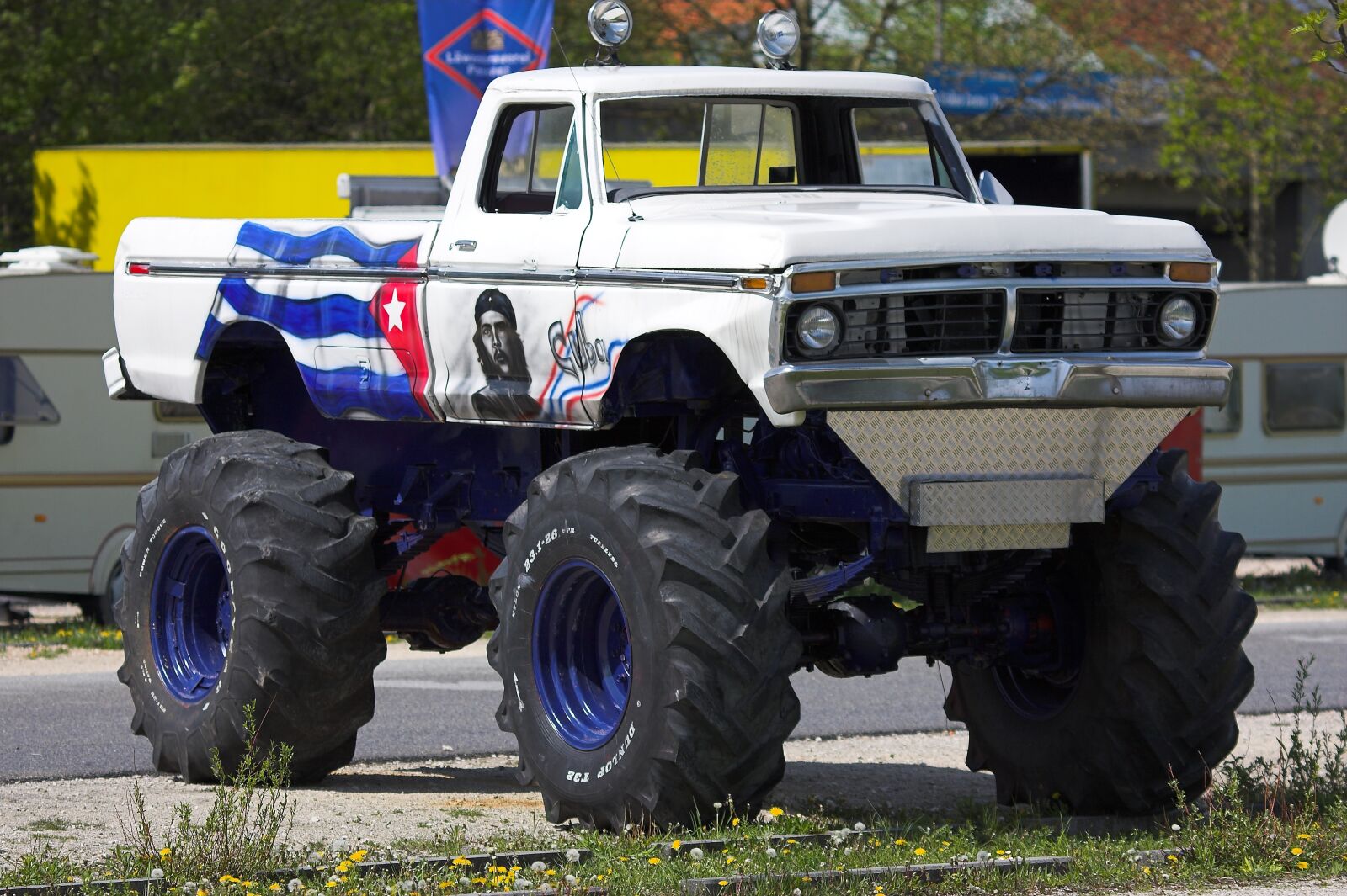 Canon EOS 20D sample photo. Monster truck, truck, mature photography