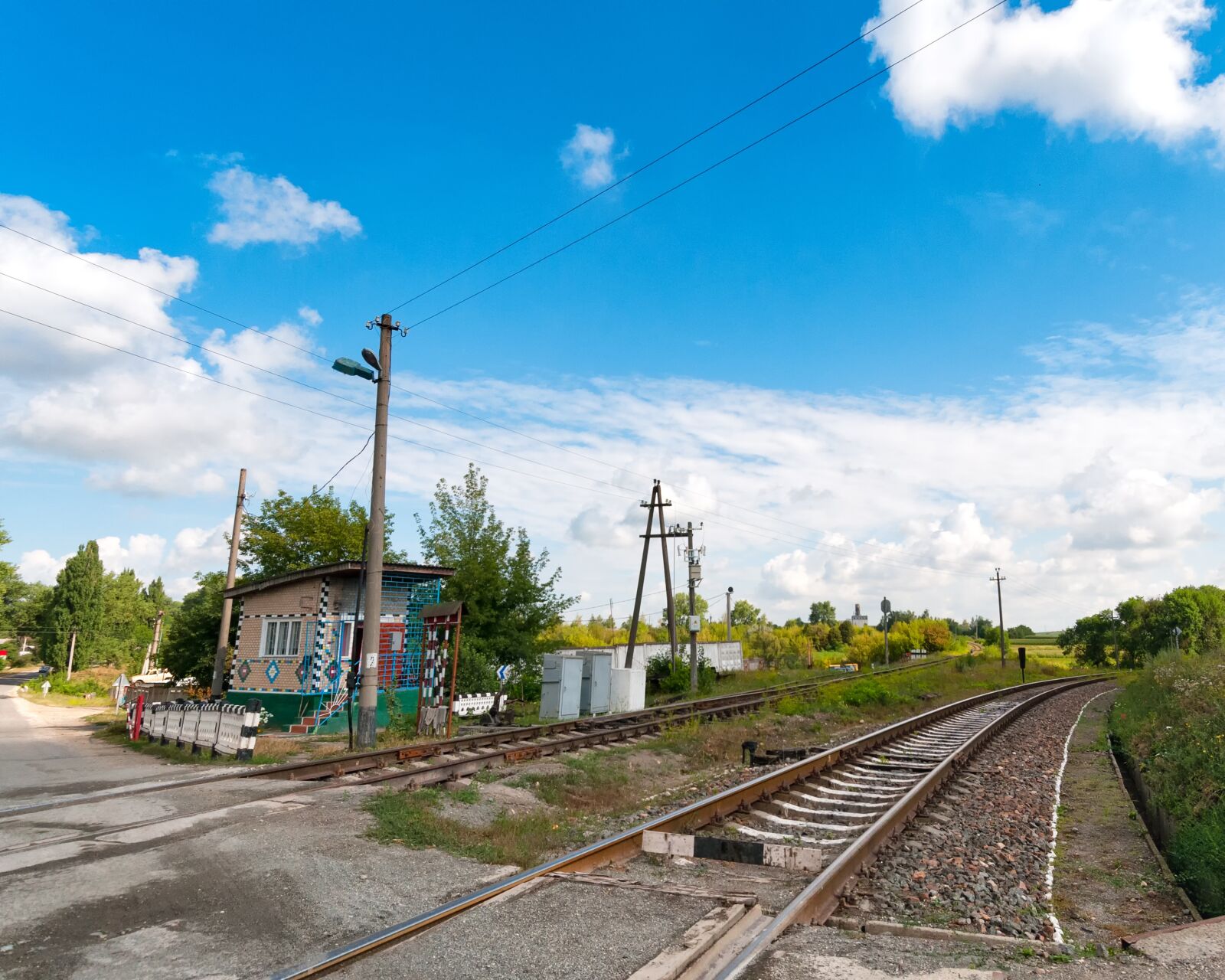 Nikon D300S sample photo. Level crossing, gleise, chortkiv photography
