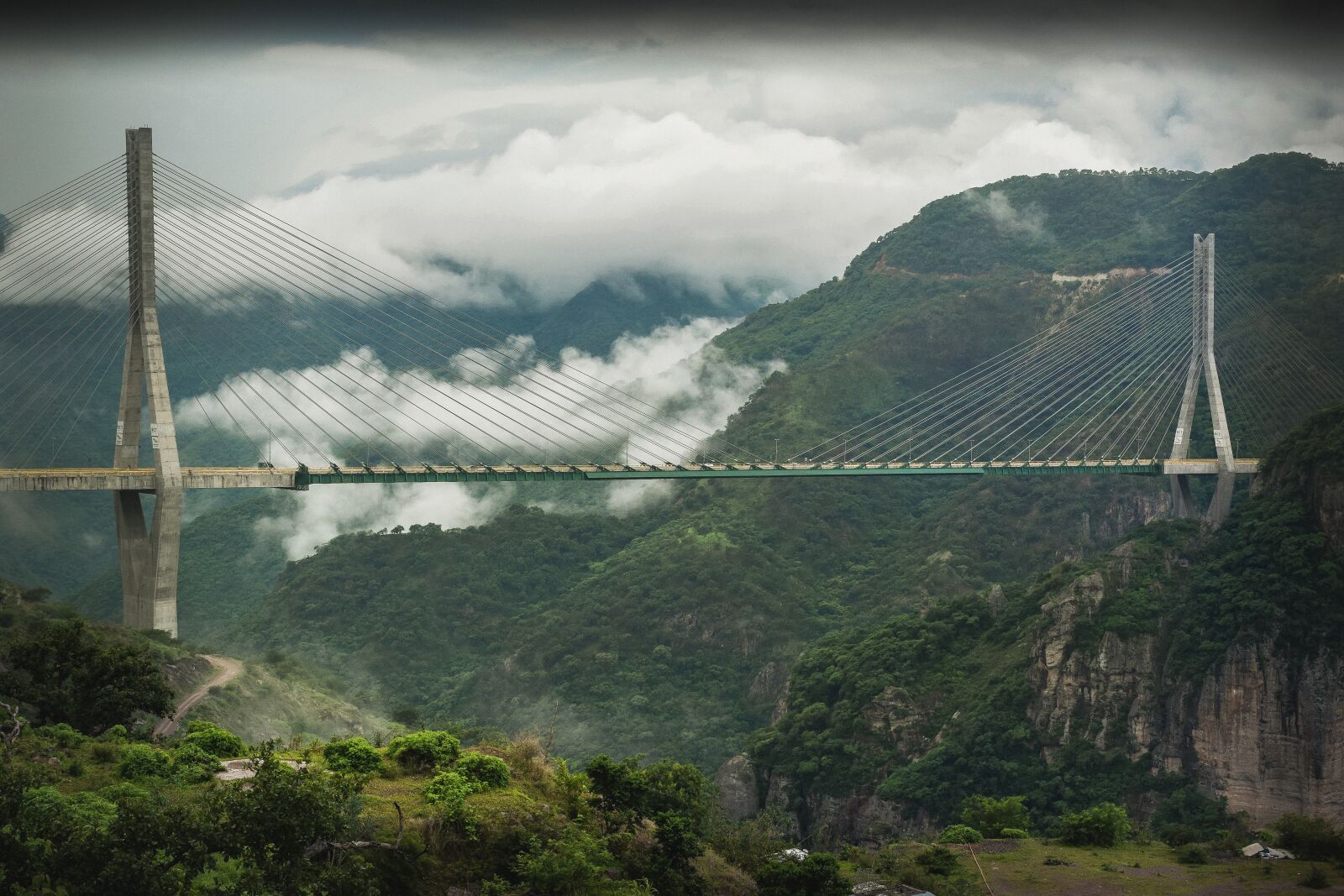 Nikon D3300 sample photo. Bridge, suspension, building photography