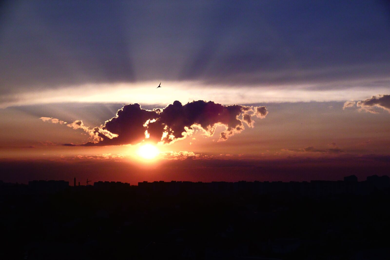 Sony Cyber-shot DSC-RX10 IV sample photo. Sunset, sun, sky photography