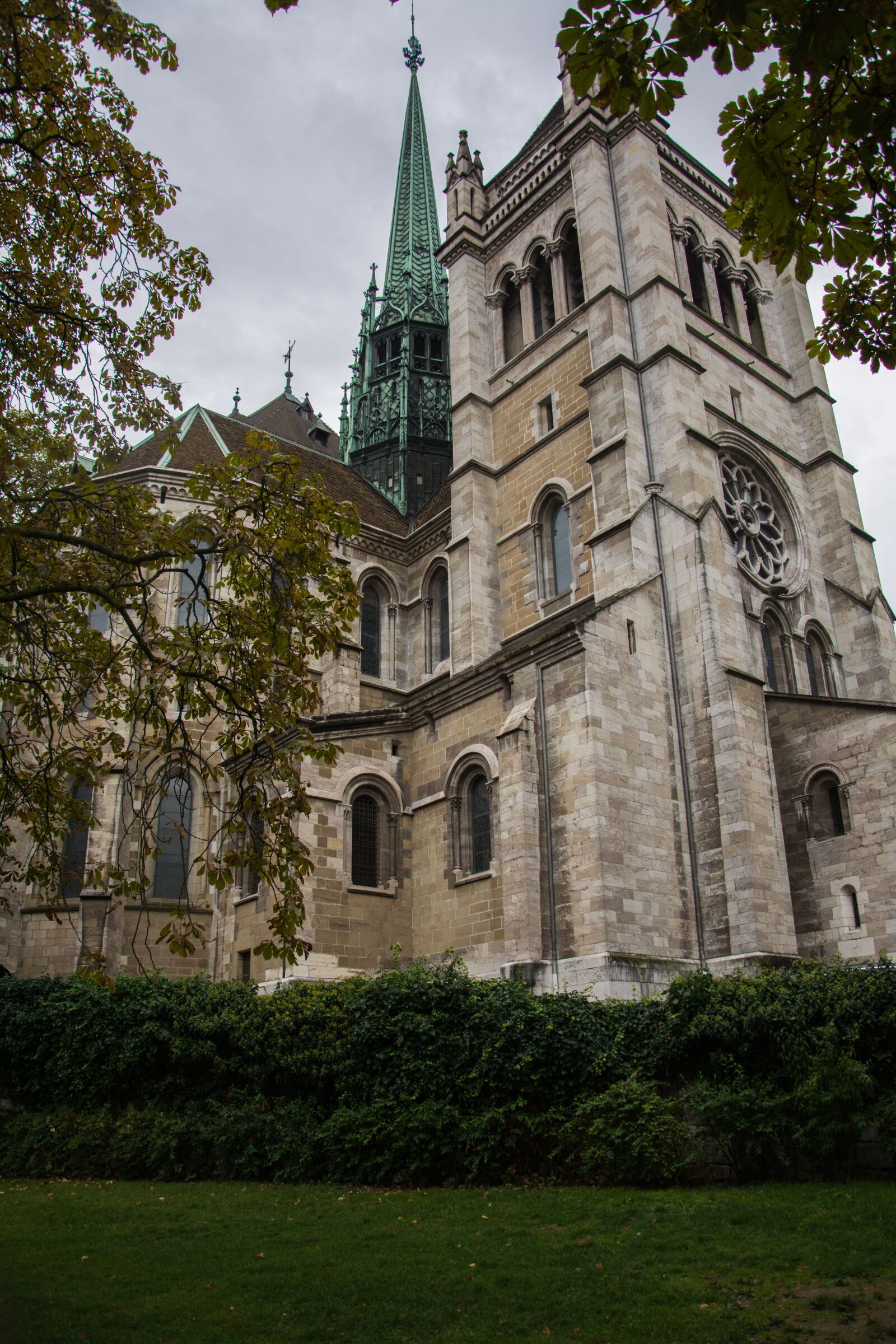 Nikon D7100 sample photo. Church, tower, geneva photography