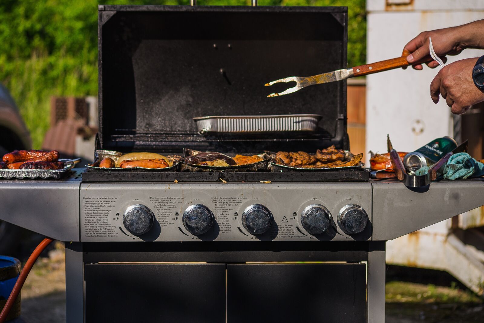 Canon EOS 6D sample photo. Grill, sausage, meat photography