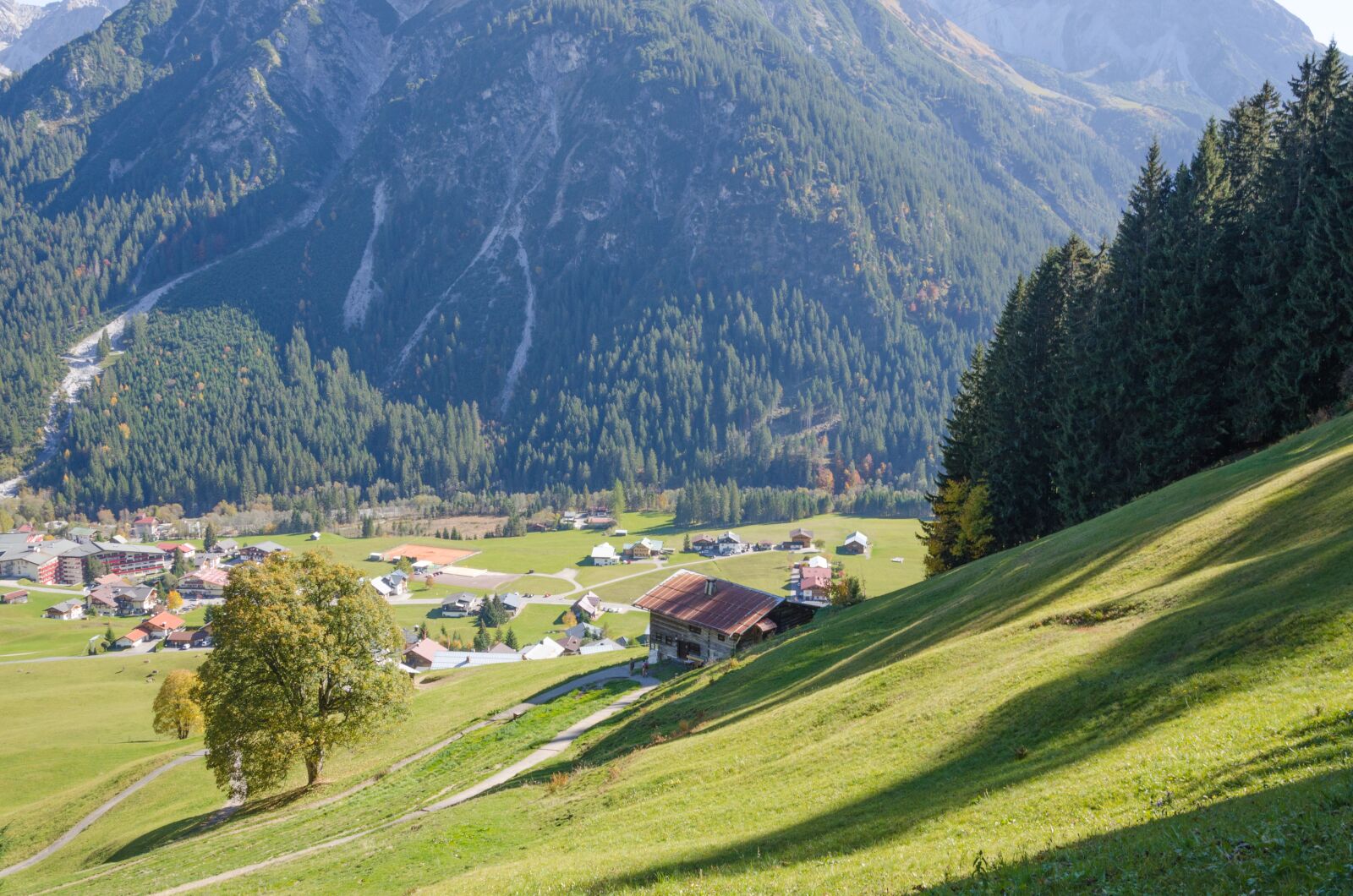 Nikon D5100 sample photo. Mittelberg, austria, trail photography