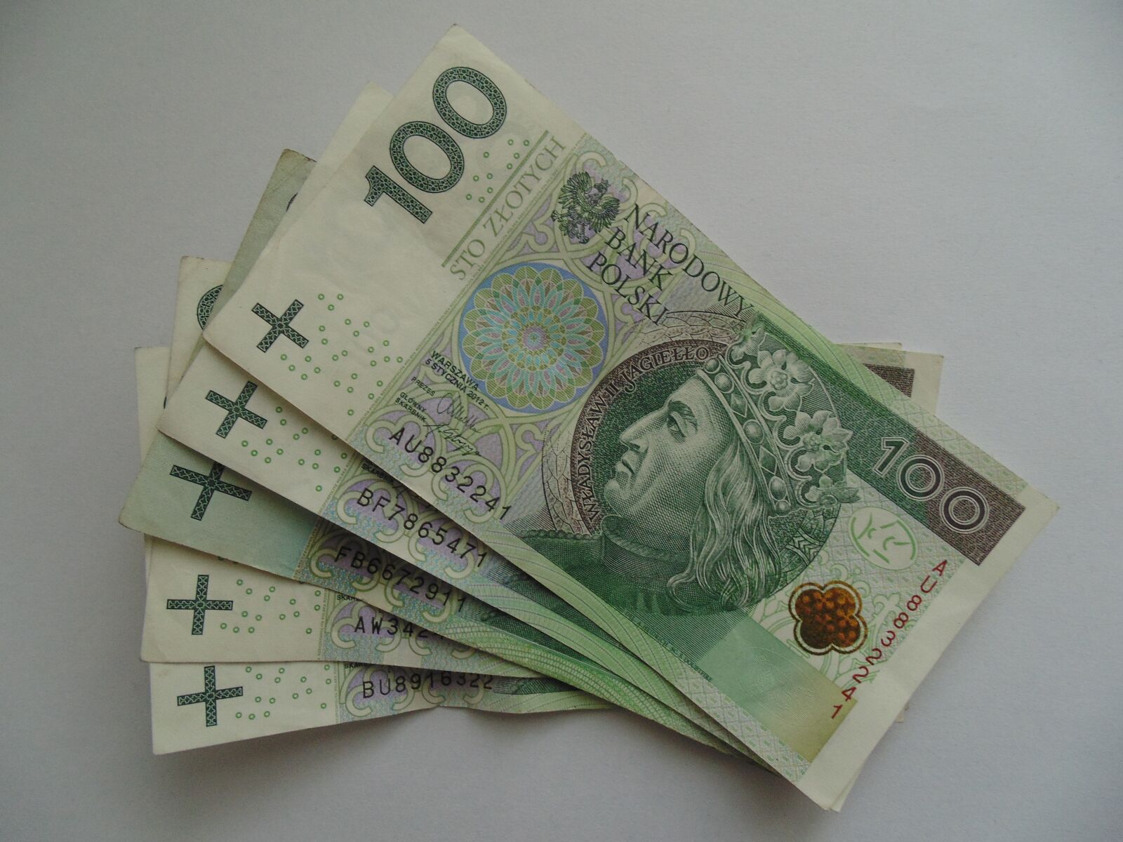 Sony Cyber-shot DSC-H200 sample photo. Banknotes, money, polish photography