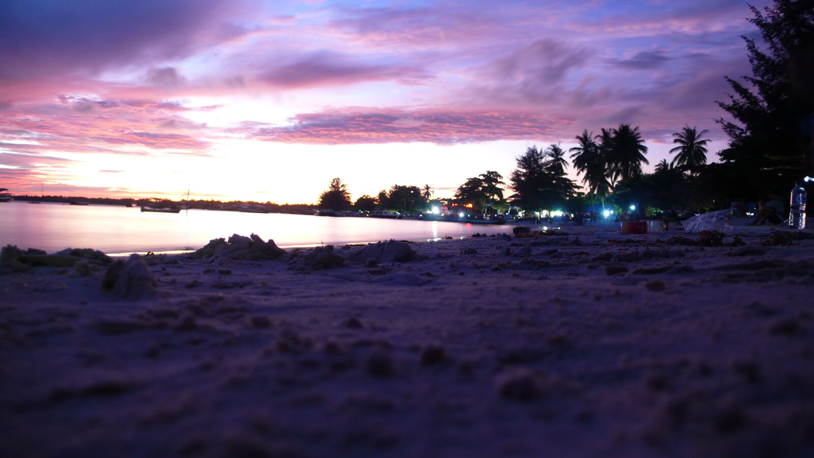 Panasonic DMC-LX2 sample photo. Beach, belitung, dawn, indonesia photography