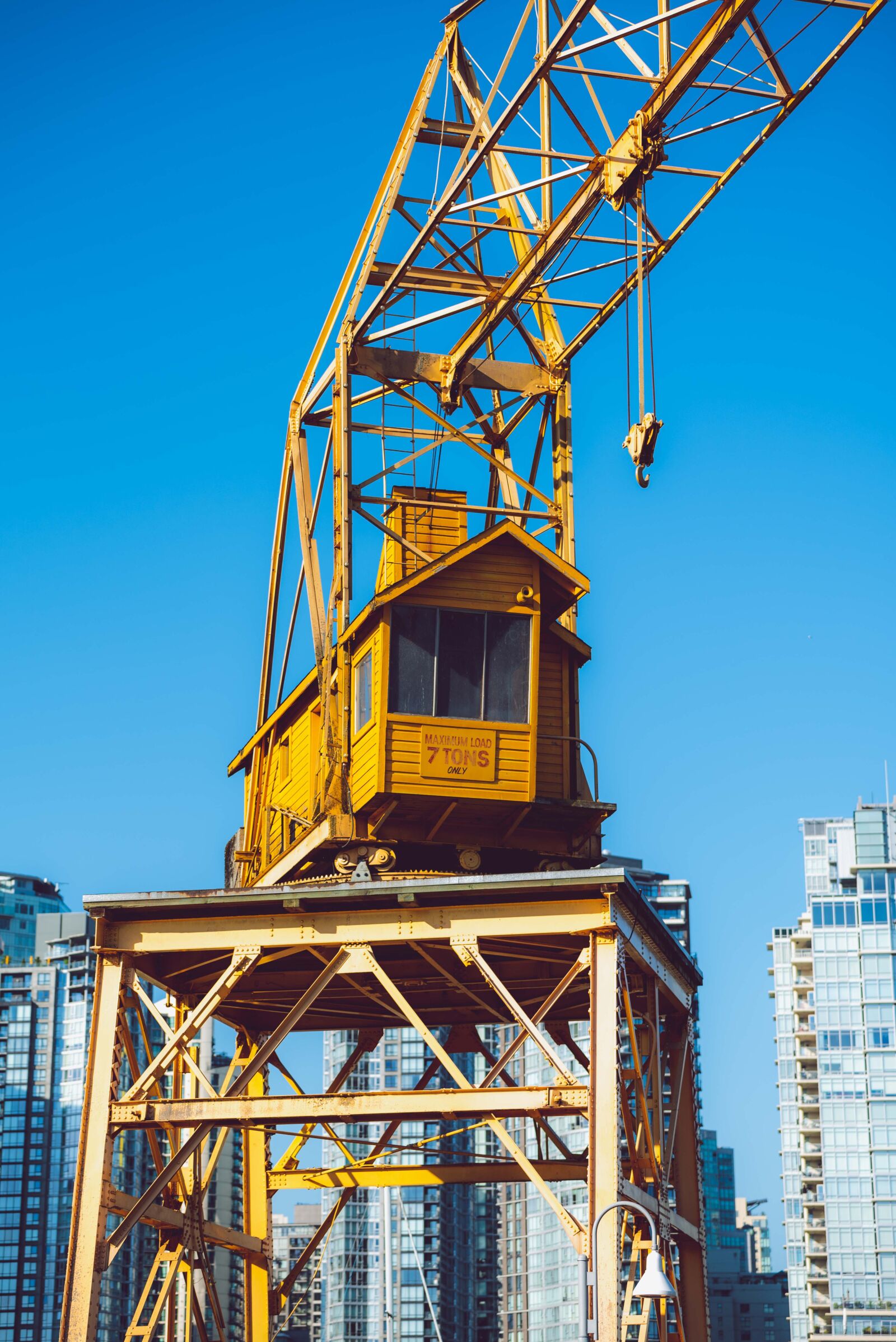 Nikon D750 sample photo. Vancouver, crane, canada photography