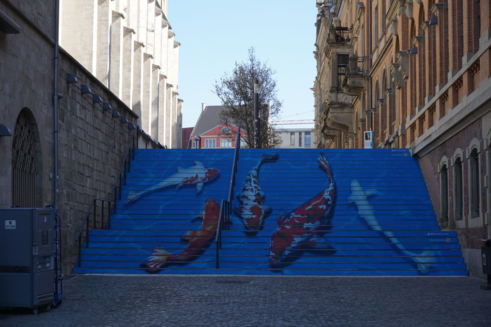 Sony a6000 sample photo. Halle-saale, koi, street art photography