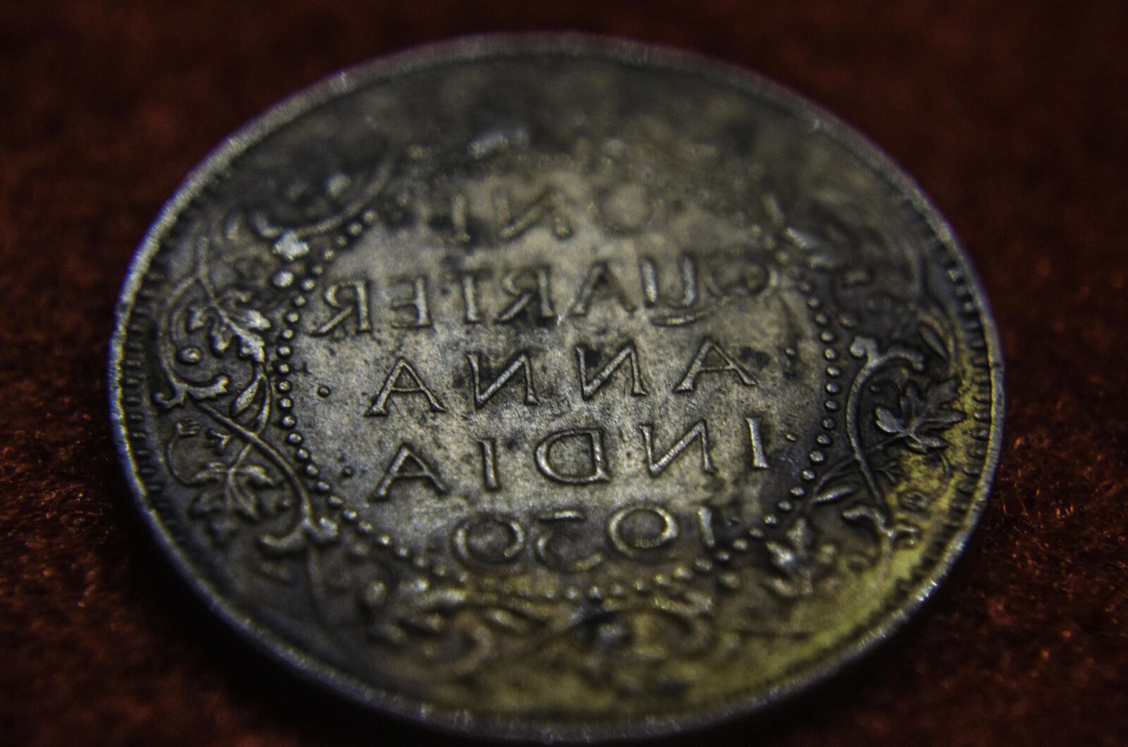 Nikon D5100 sample photo. Old, antique, metal coin photography