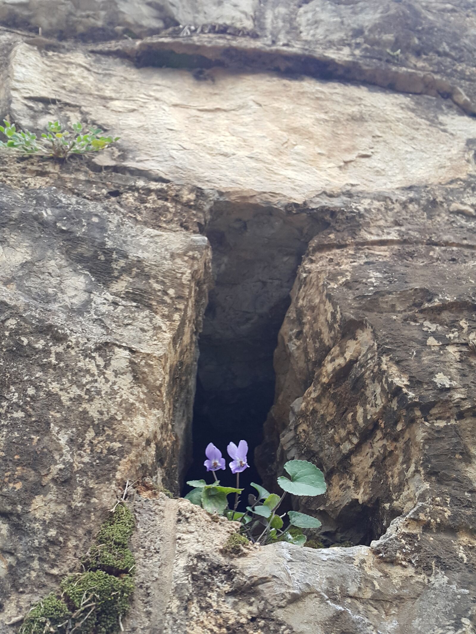 Samsung Galaxy Note4 sample photo. Grey, rocks, hole, two photography