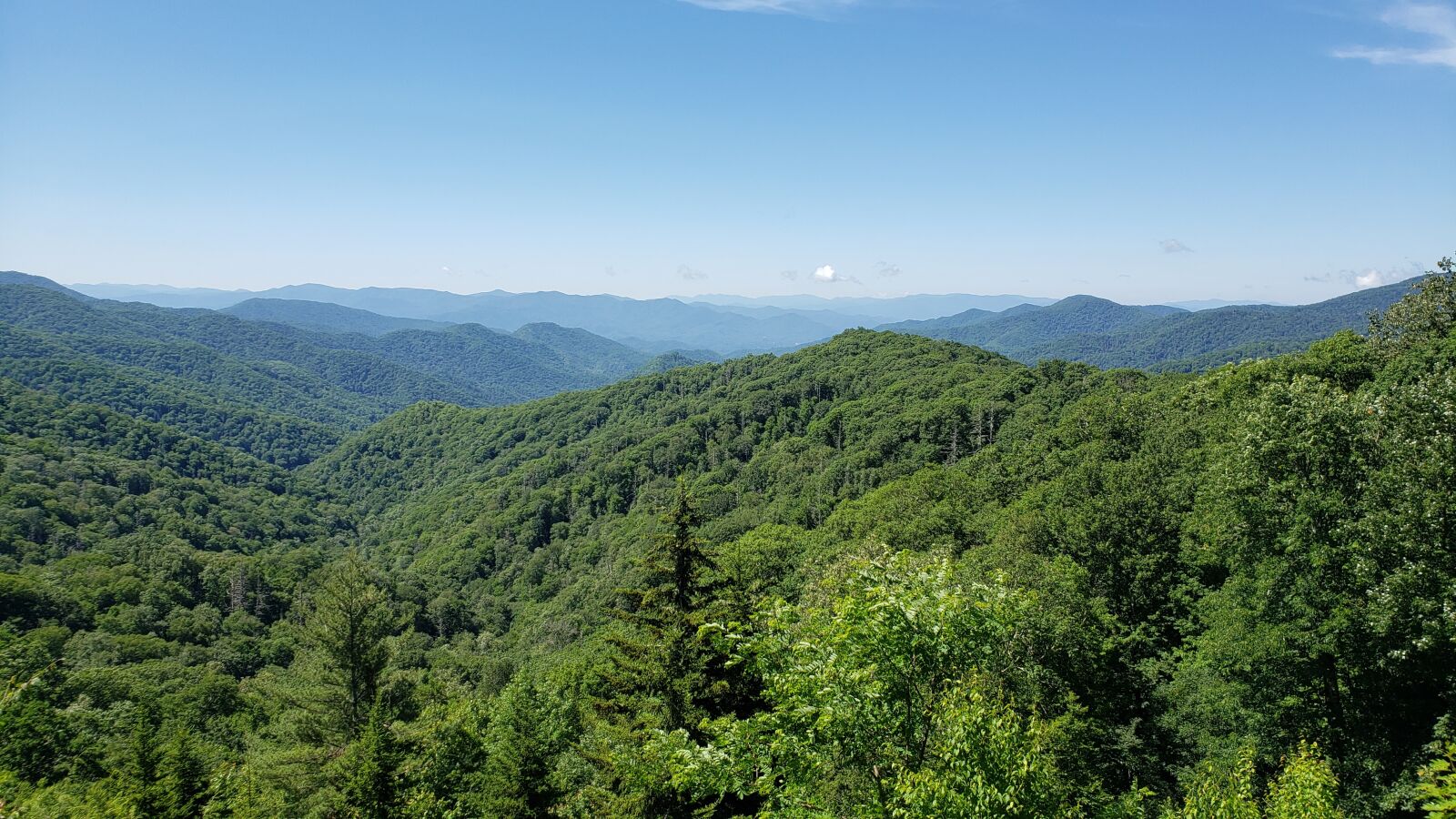 Samsung Galaxy Note9 sample photo. Blue, ridge, mountains photography
