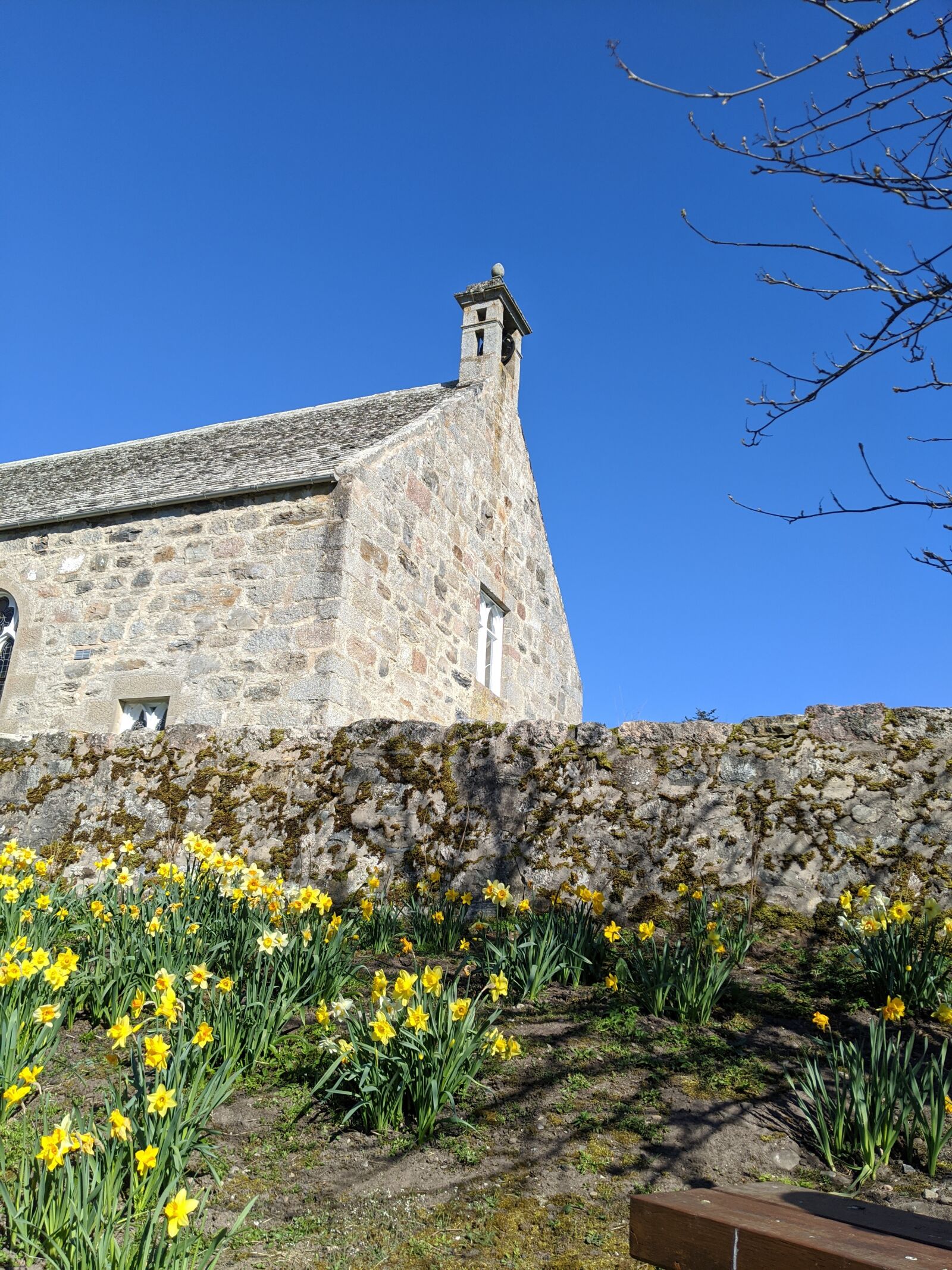 Google Pixel 3 sample photo. Church, blue skies, sky photography