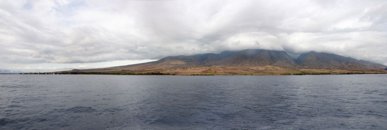 Canon EOS 20D sample photo. Maui, island, from ocean photography