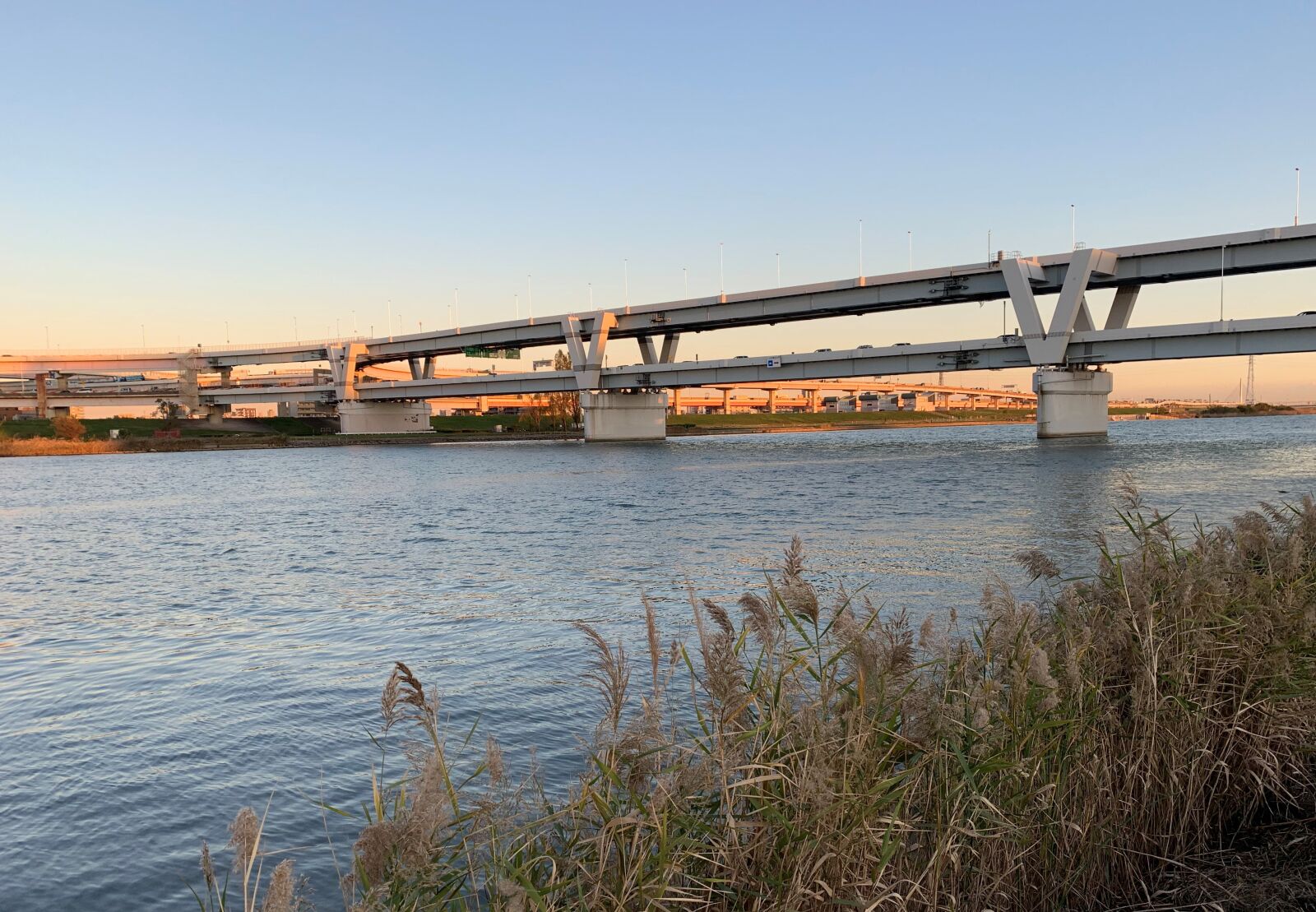 Apple iPhone XR sample photo. Senjuakebonocho, arakawa river, adachi-ku photography