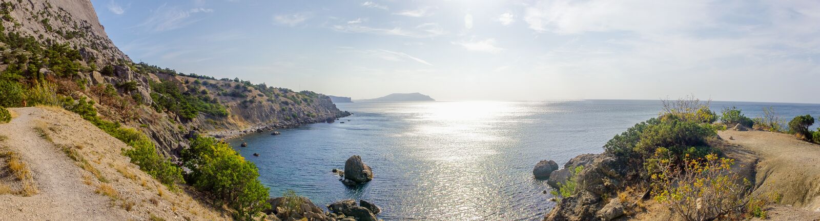 smc PENTAX-DA L 18-55mm F3.5-5.6 sample photo. Sea, nature, panoramic photography