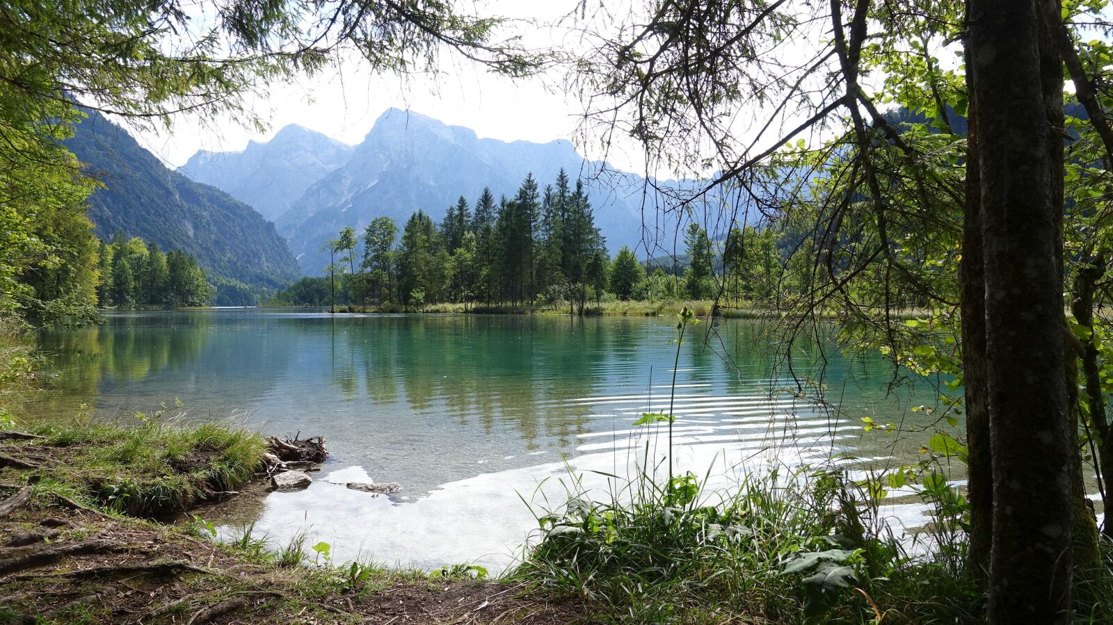 Sony Cyber-shot DSC-RX100 IV sample photo. Bergsee, almsee, austria photography