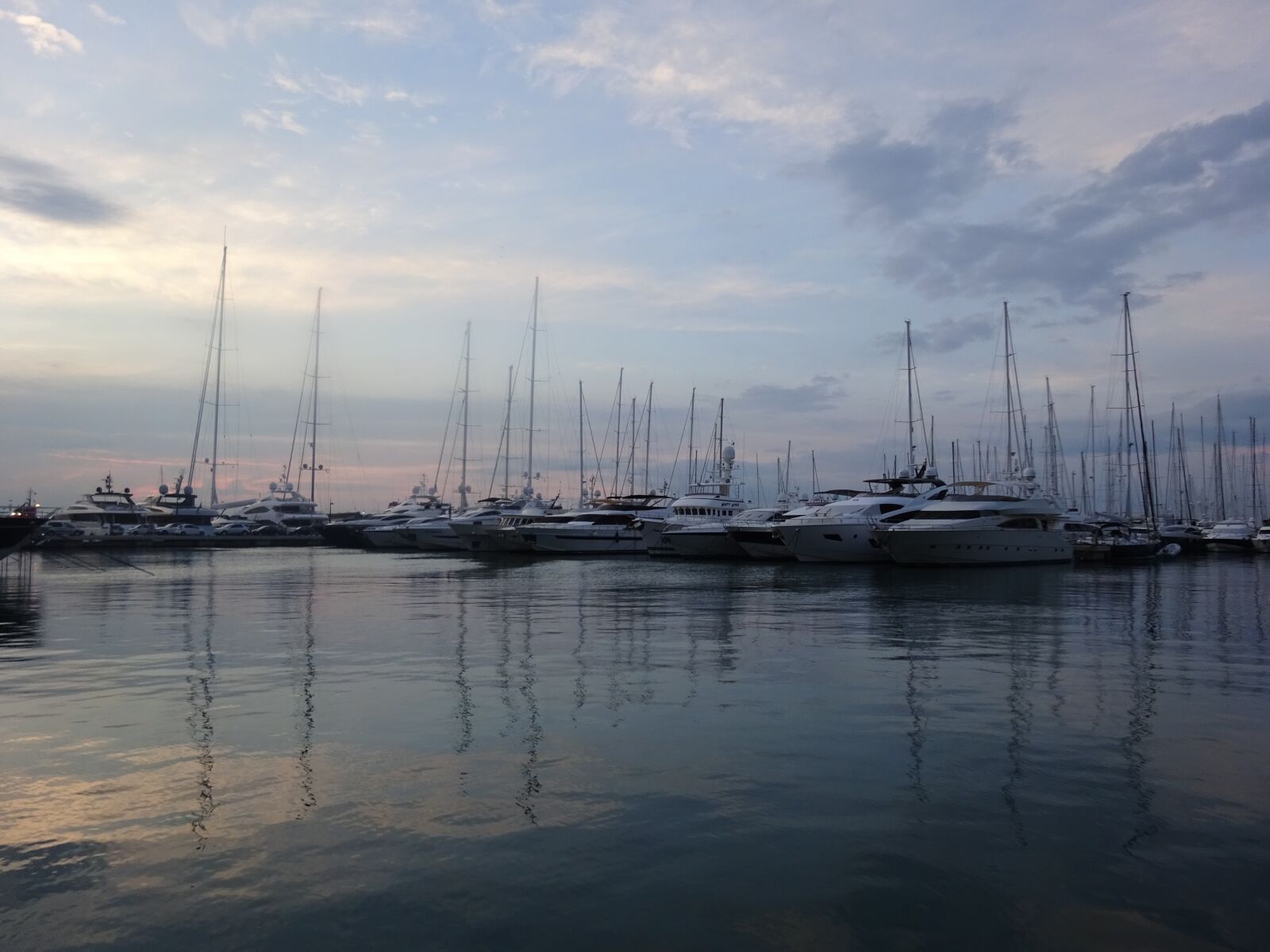 Sony Cyber-shot DSC-WX350 sample photo. Boats, promenade, palma photography