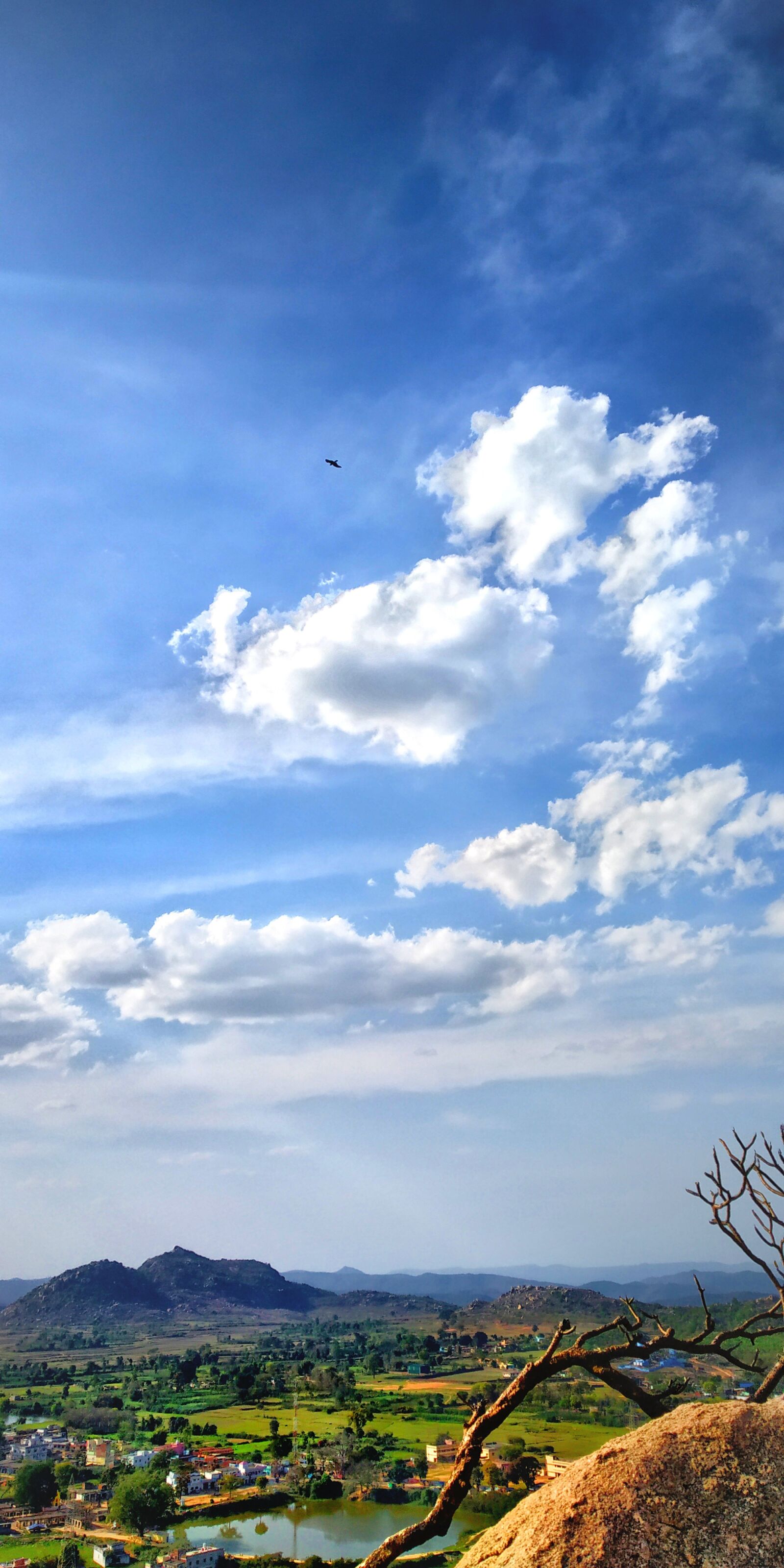 Xiaomi Redmi Note 5 Pro sample photo. Sky, mountains, blue sky photography