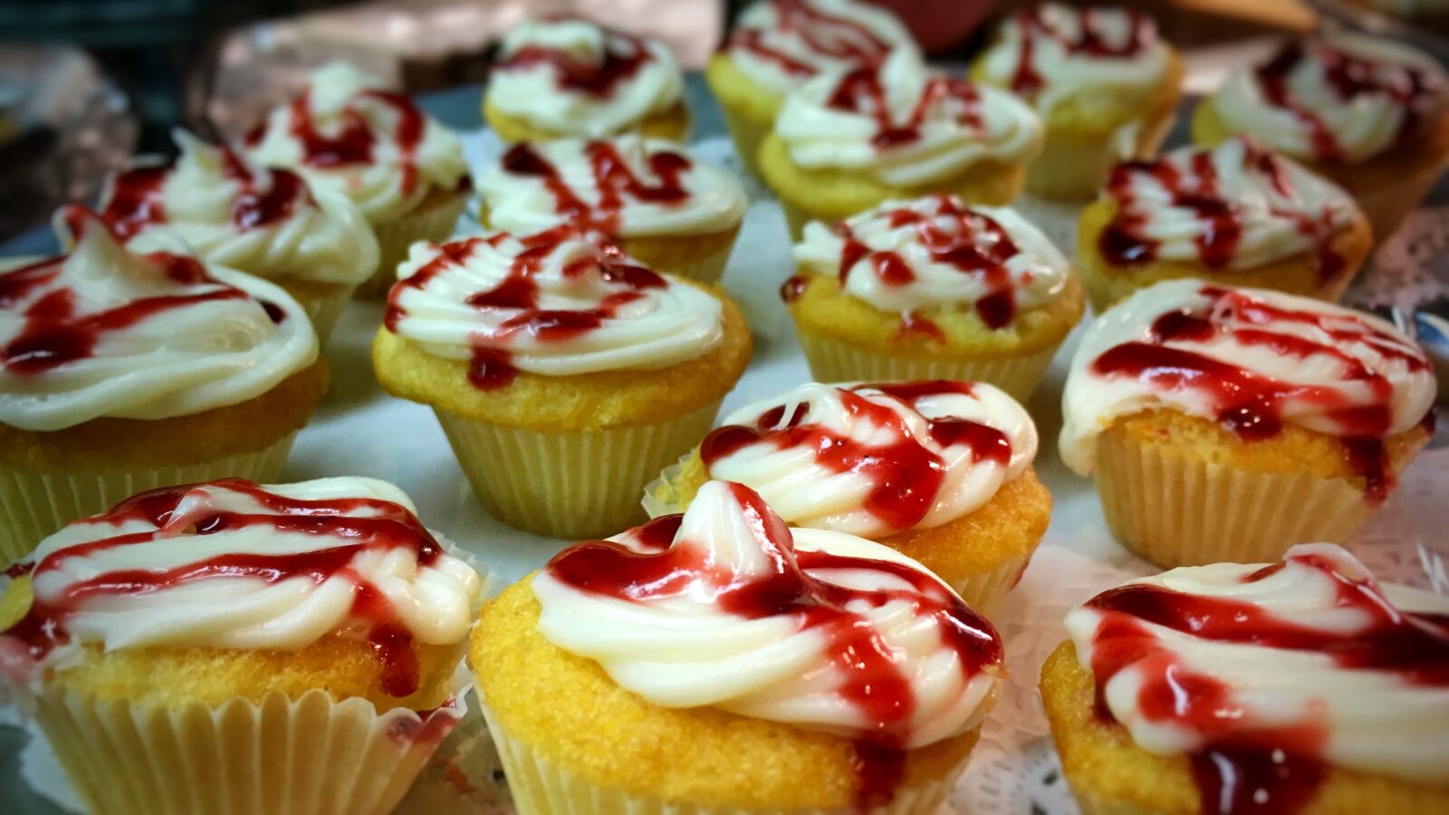 Apple iPhone 6s sample photo. Cupcakes, baking, food photography