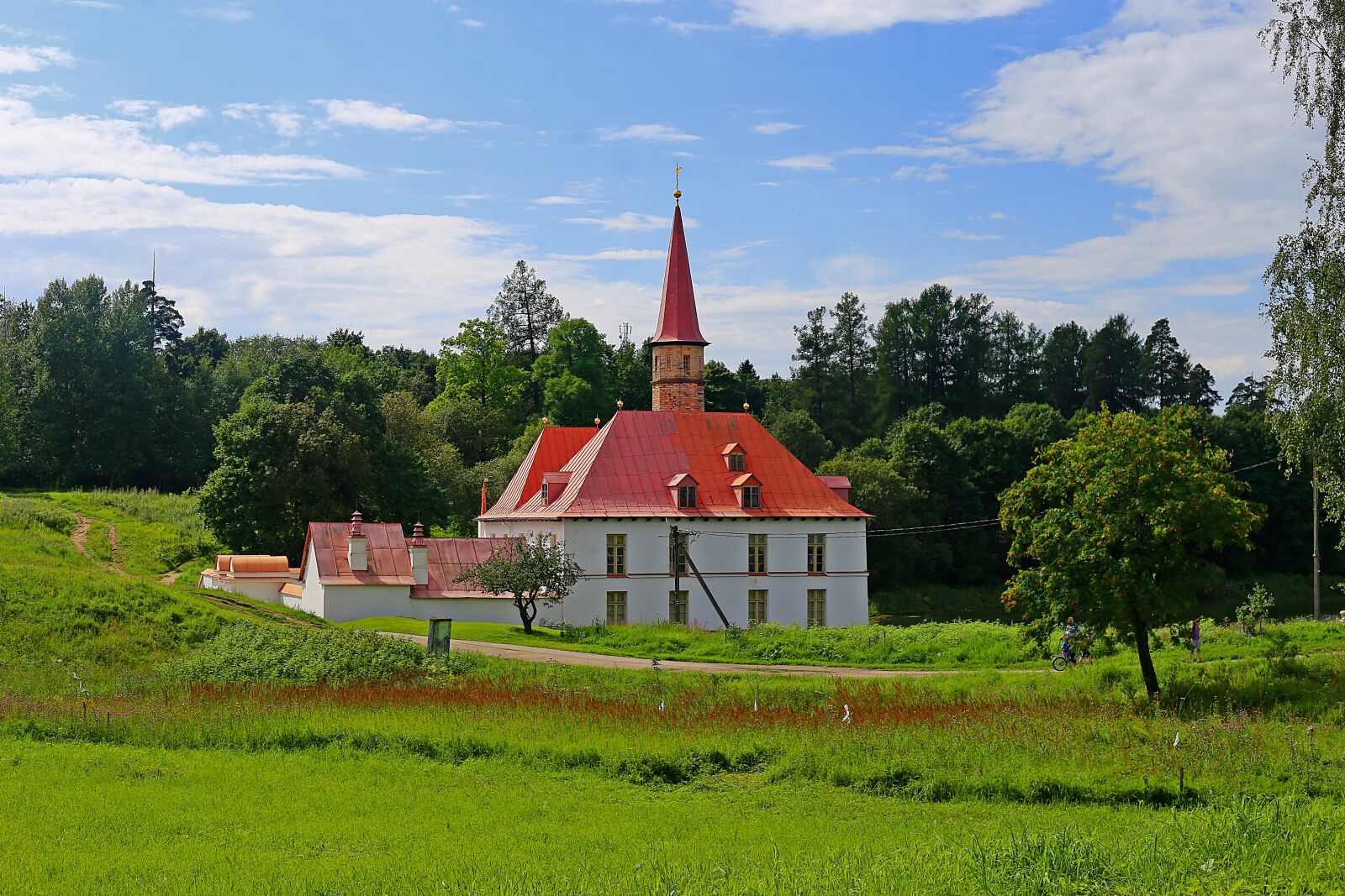 Canon EF 50mm F1.8 II sample photo. Priory palace, gatchina, russia photography