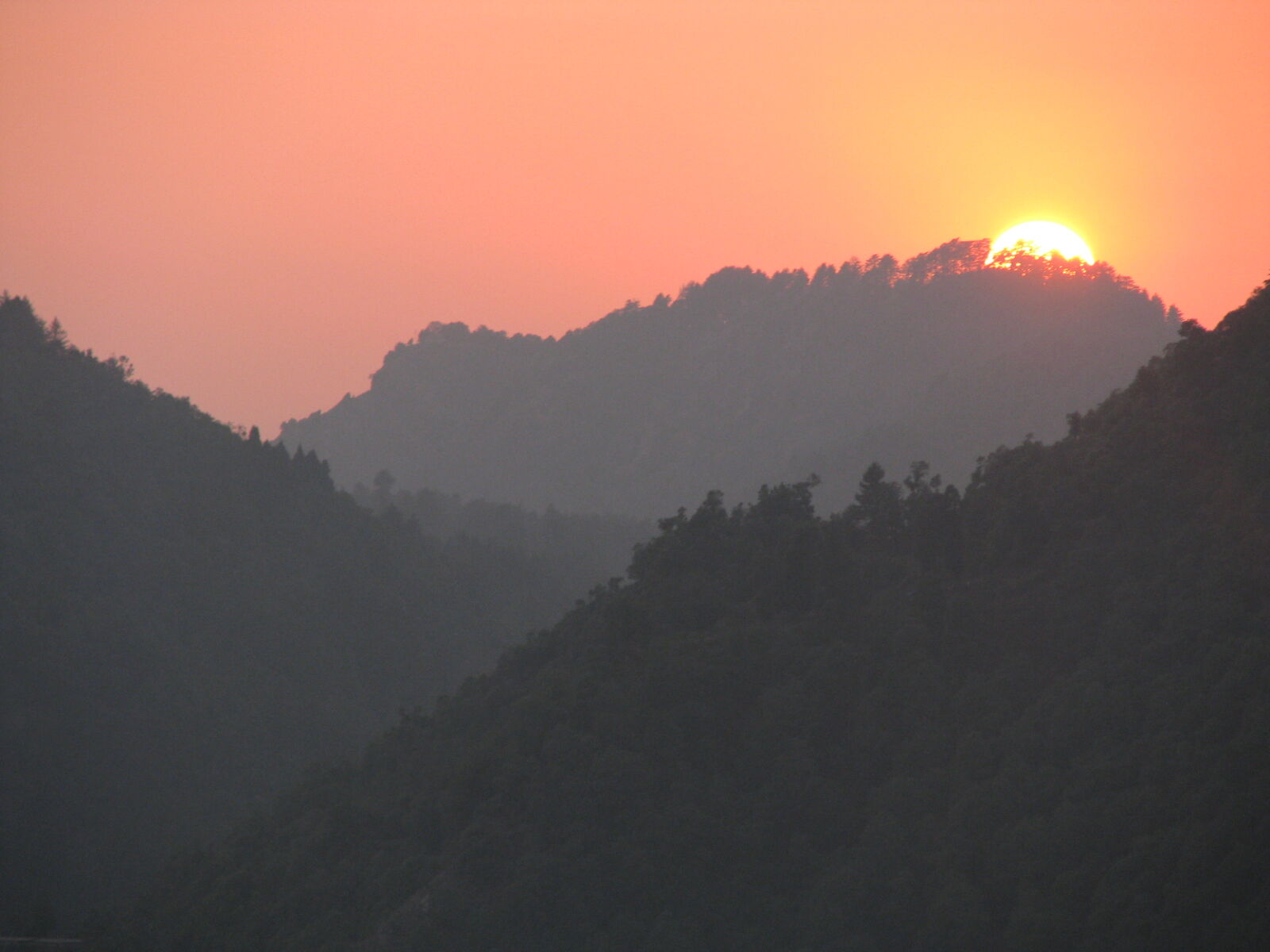 Canon POWERSHOT S5 IS sample photo. Orange, sky, sunset photography
