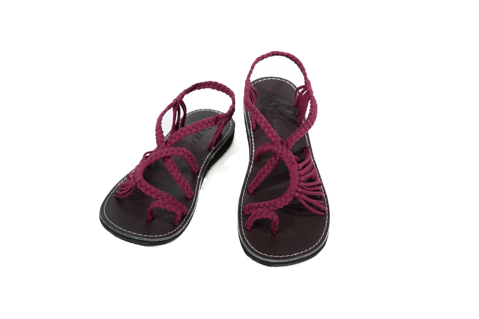 Canon EOS 5D Mark II sample photo. Maroon, sandals photography