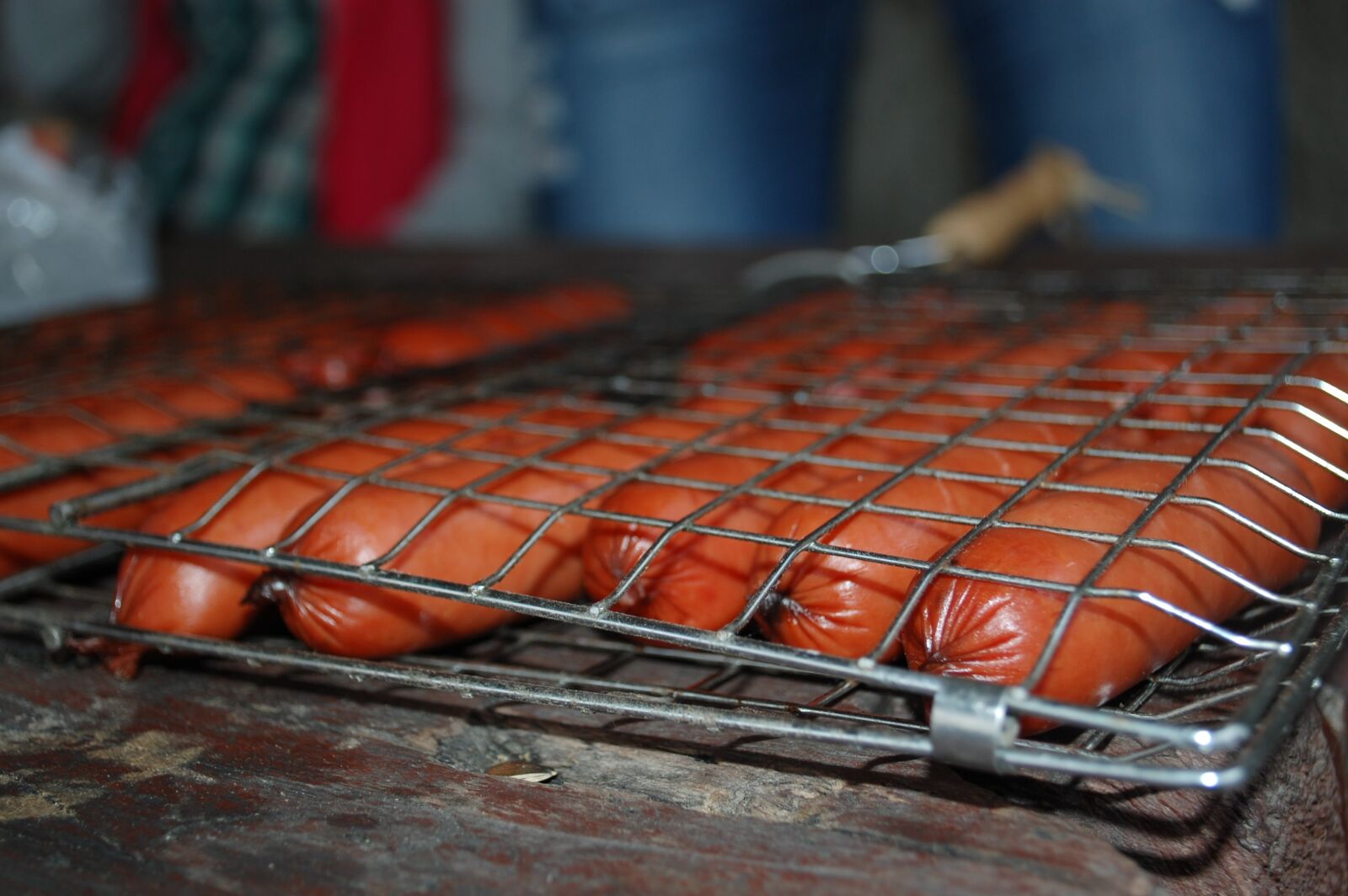 Nikon D40 sample photo. Sausages, bake, food photography