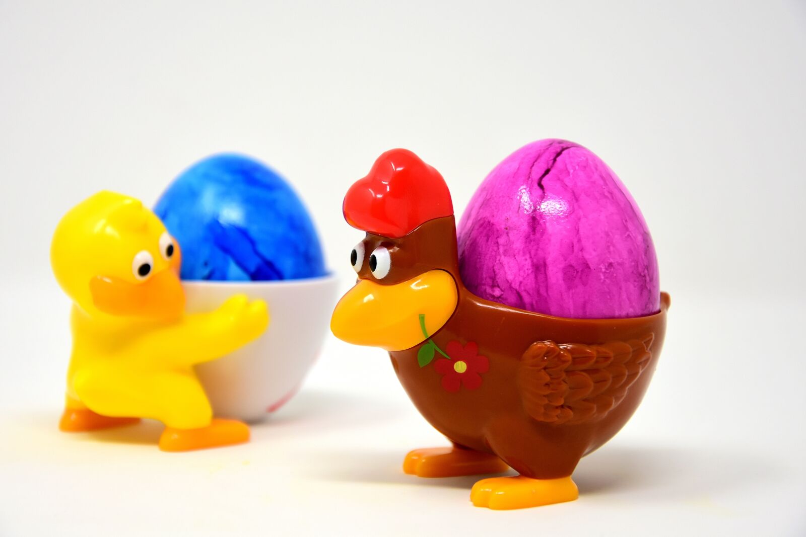 Nikon D7200 sample photo. Easter egg, chicks, chicken photography