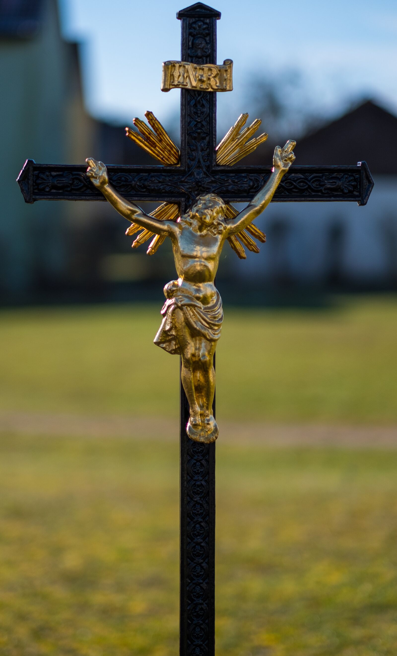 Fujifilm X-T2 + Fujifilm XF 56mm F1.2 R sample photo. Jesus, jesus christ, cross photography