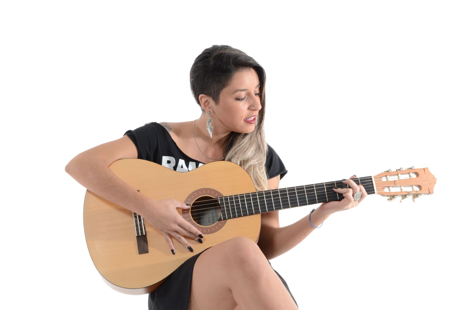 Nikon D7000 sample photo. Woman, sing, music photography