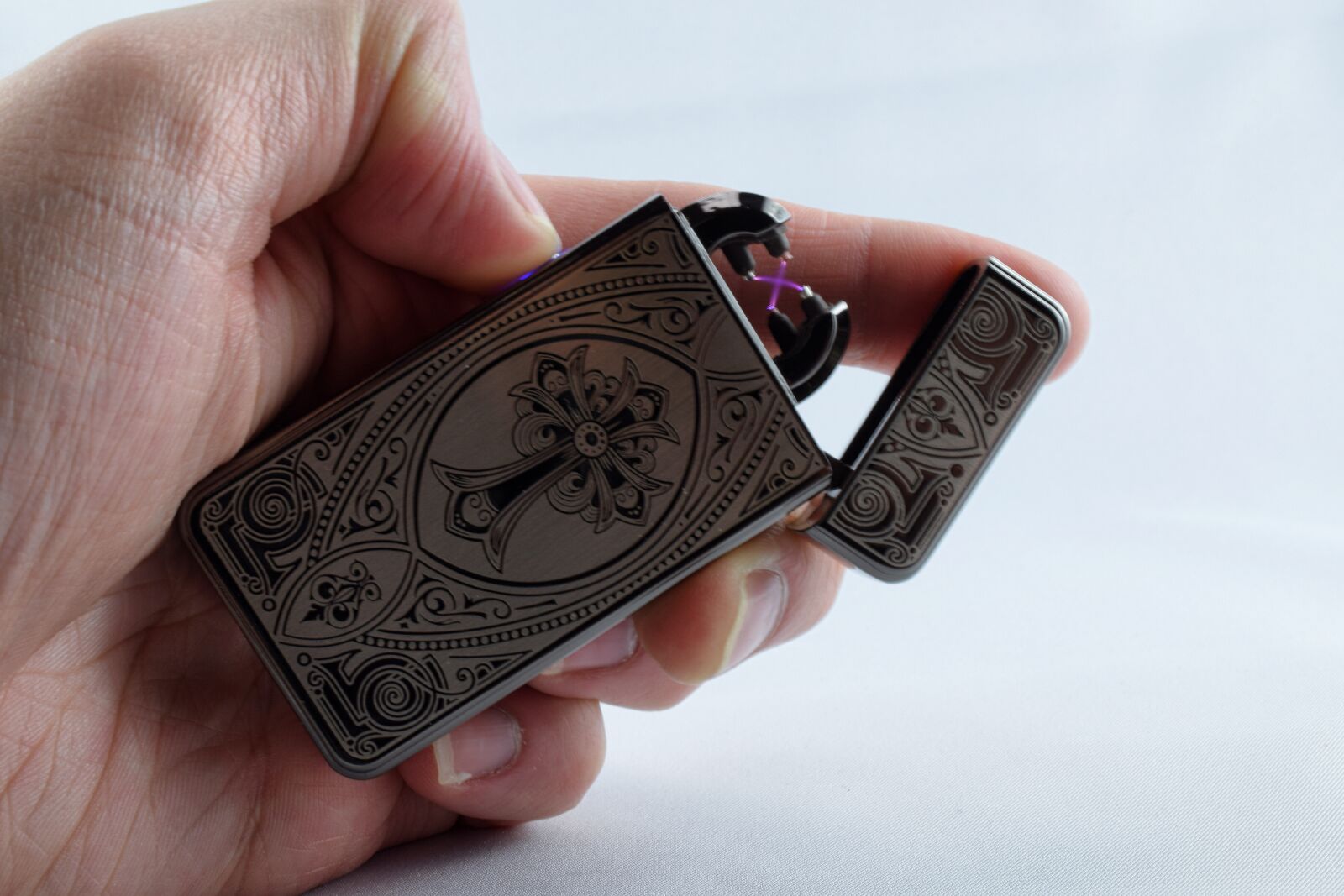 Nikon D5300 sample photo. Arc lighter, lighter, kindle photography