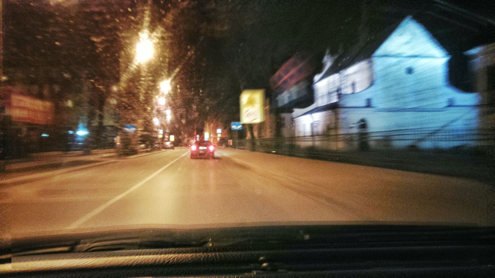 Sony Xperia M2 sample photo. Car, night, speed, wasylko photography