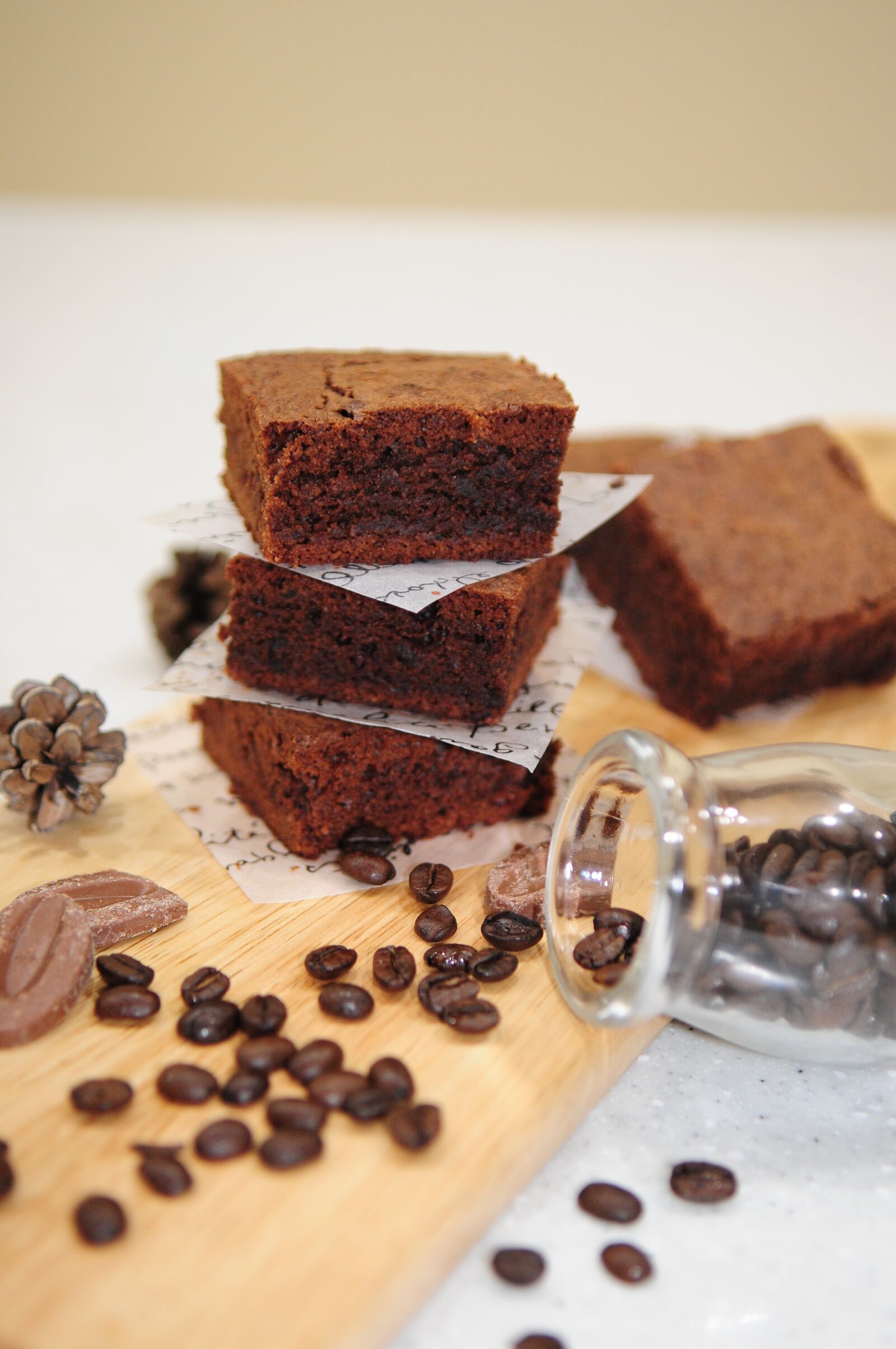 Nikon D300 sample photo. Baking, brownie, dessert photography