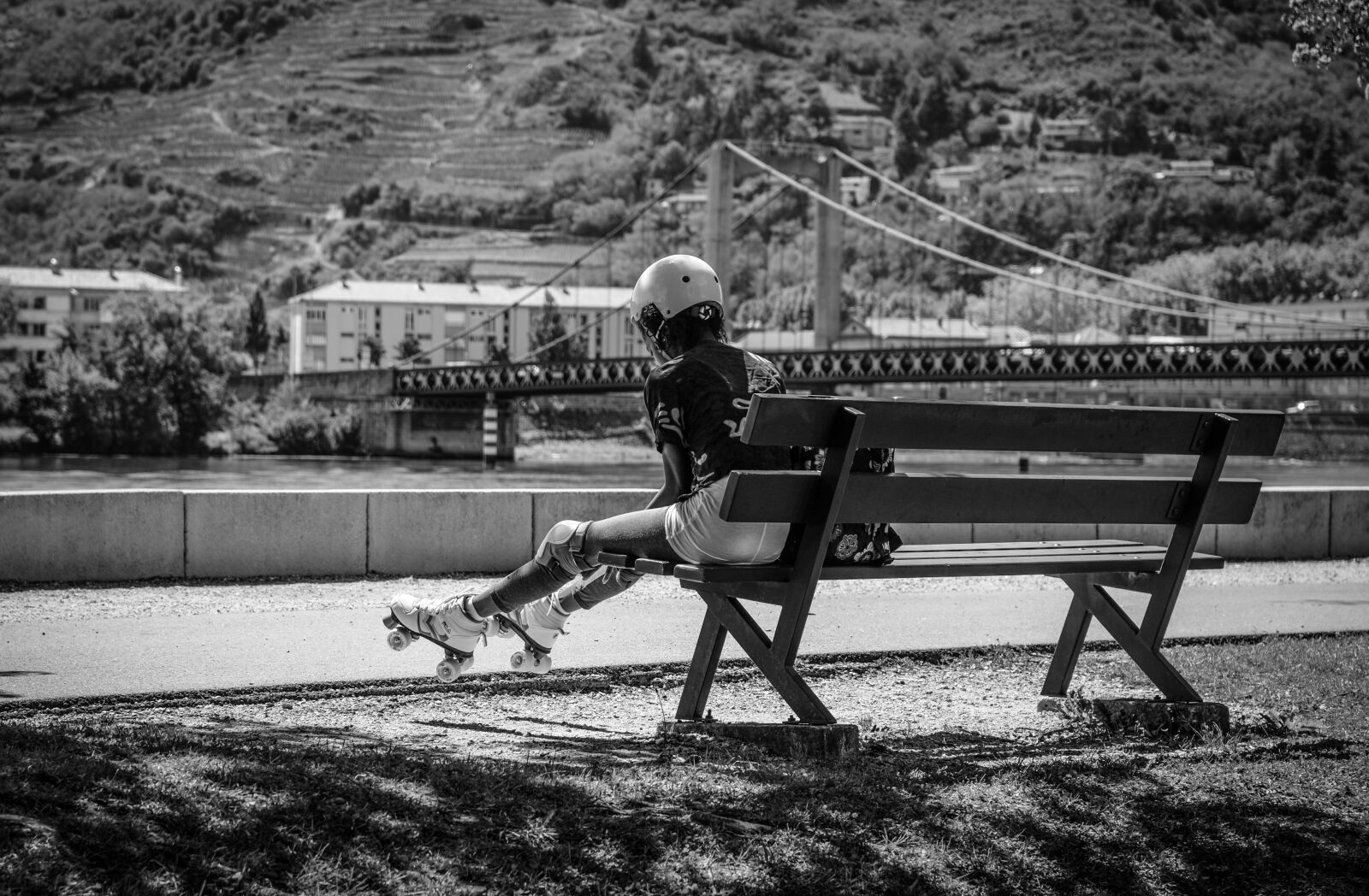 Nikon D610 sample photo. Rollerskating, girl, roller photography