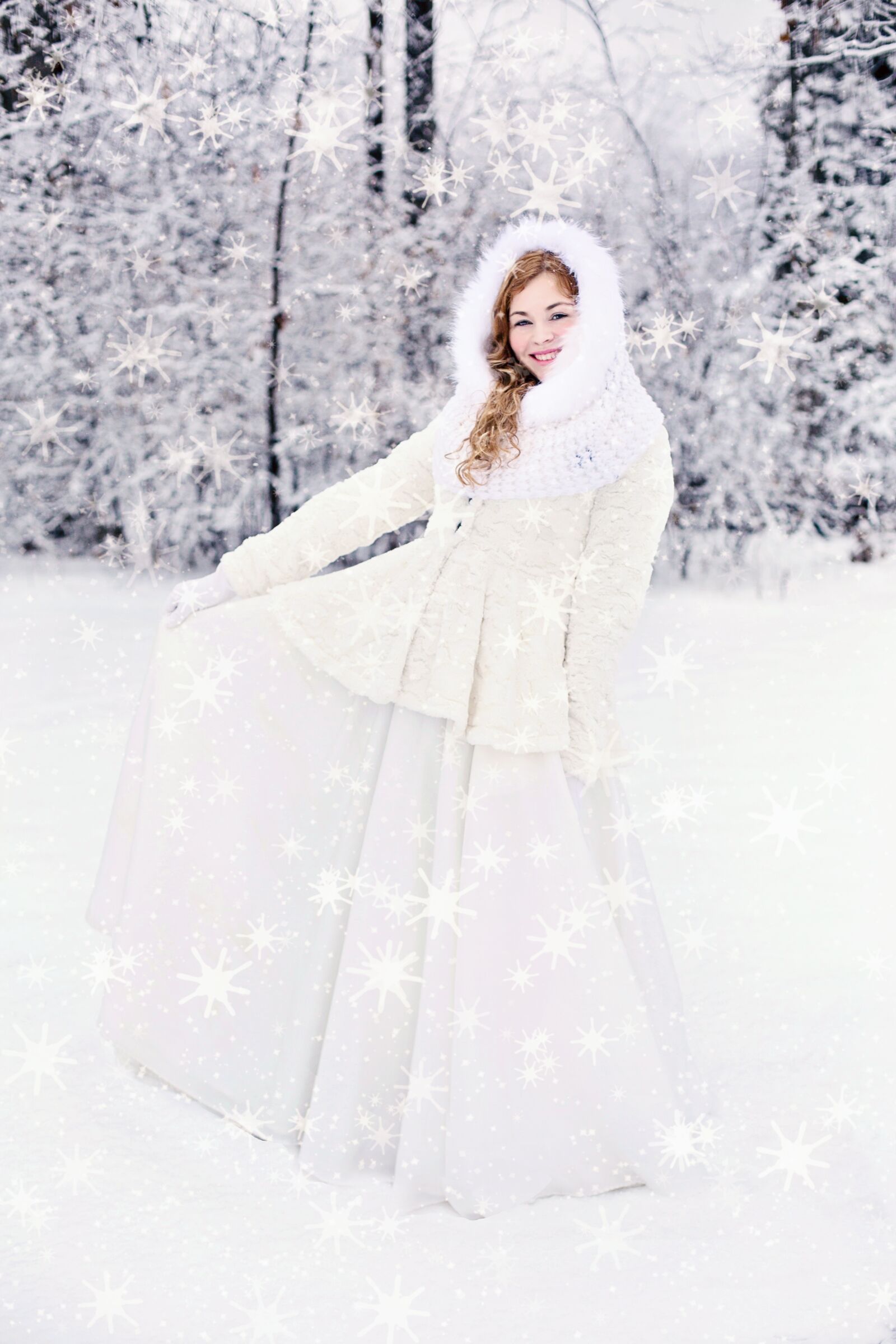 Canon EOS 5D Mark III sample photo. Cold, snow, woman, girl photography