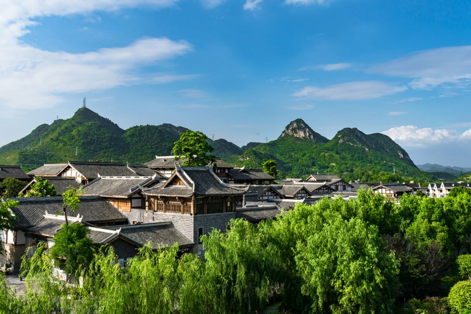 Nikon D3400 sample photo. Guiyang, qingyan ancient town photography