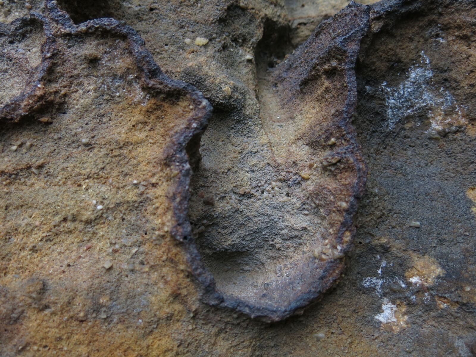 Canon PowerShot G15 sample photo. Sandstone rust, rust, iron photography
