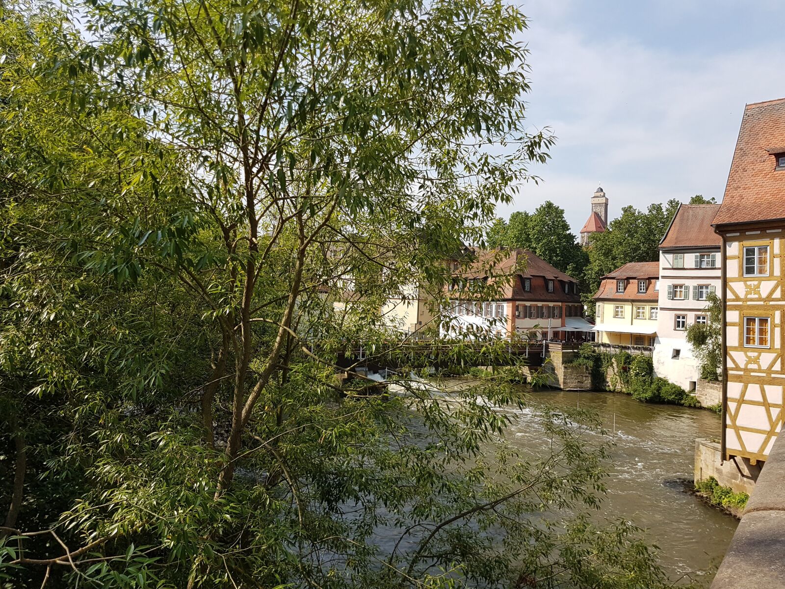 Samsung Galaxy S7 Edge sample photo. Bamberg, lock, river photography