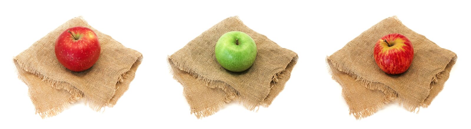 Canon EF-S 18-55mm F3.5-5.6 IS sample photo. Apple, green, red photography