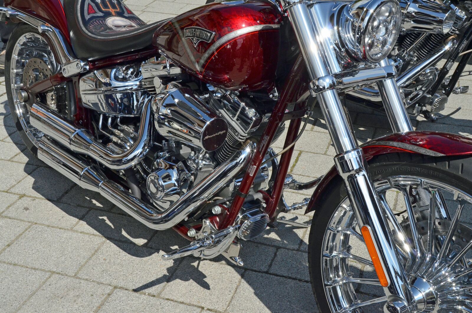 Nikon D5100 sample photo. Harley davidson, harley, motorcycle photography
