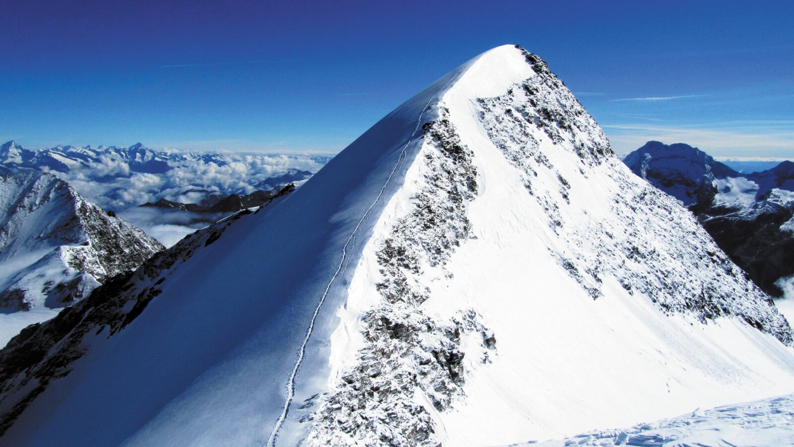 Canon PowerShot SX210 IS sample photo. Alps, mountaineering, mountain photography