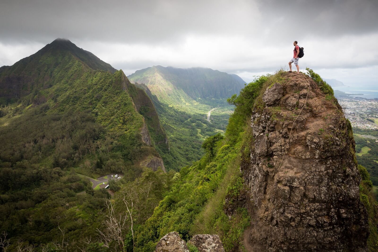 Canon 20mm F1.4 DG HSM | Art 015 sample photo. Adventure, forest, hiker photography