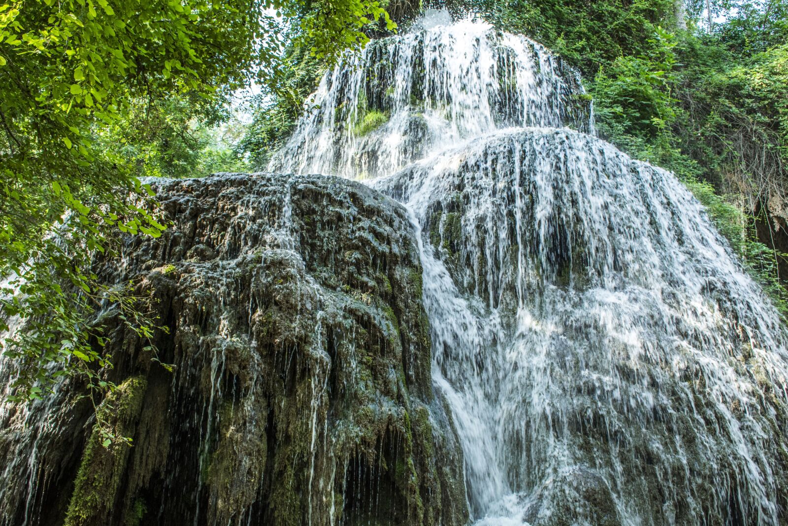 Nikon D3400 sample photo. Waterfall, water, landscape photography