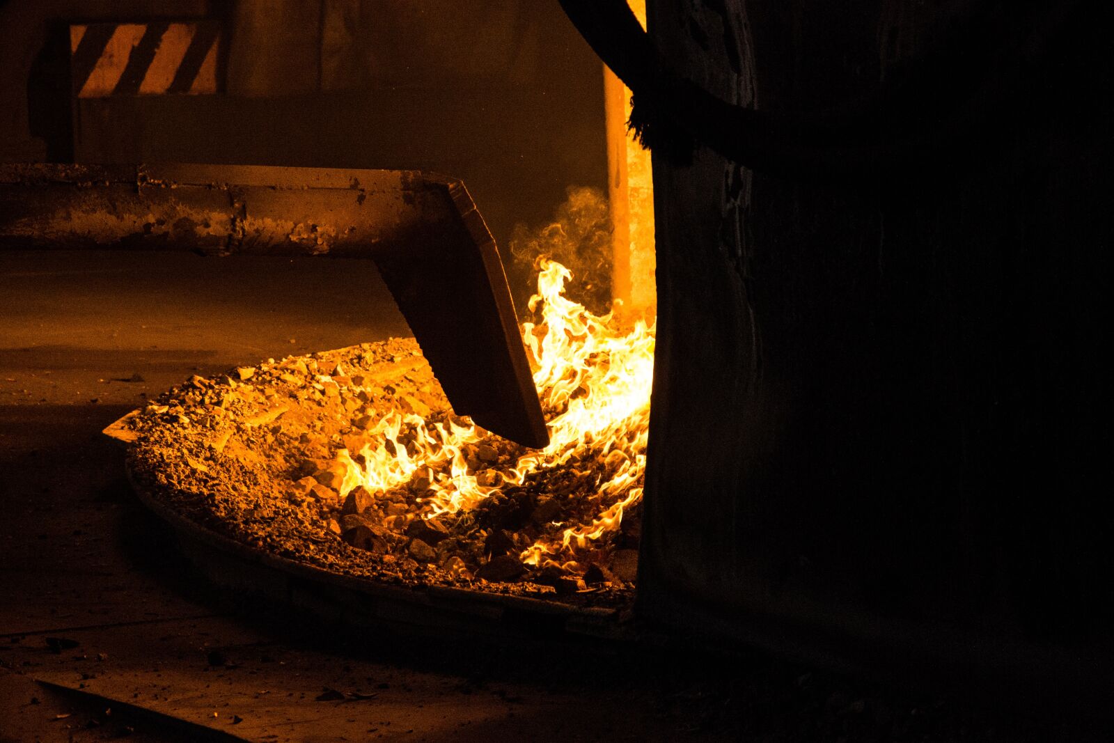 Nikon D3100 sample photo. Metallurgy, a ferro-alloy, the photography