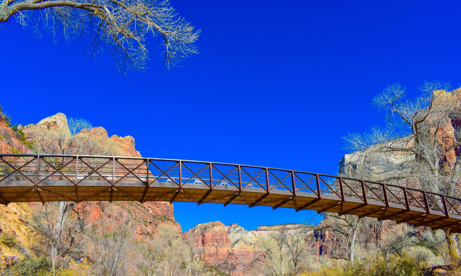 Nikon D3400 sample photo. Bridge, blue, architecture photography