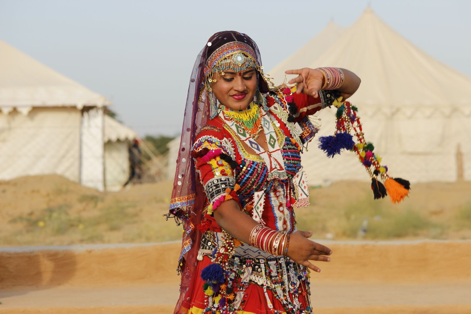 Canon EOS 600D (Rebel EOS T3i / EOS Kiss X5) sample photo. Kalbeliya, folk dance, dance photography