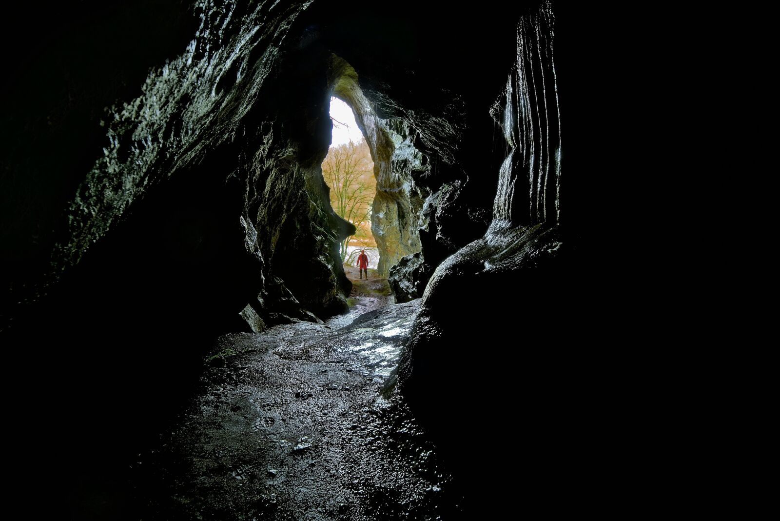 Nikon D750 sample photo. Porch, cave, potholing photography